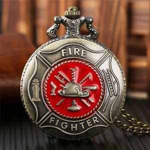 Firefighter Pocket Watch NEW First Responder Gift